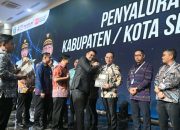 Pemkab Tapsel terima DBH dari Pemprovsu yang diserahkan langsung Gubernur M Bobby Afif Nasution ke Bupati Gus Irawan Pasaribu