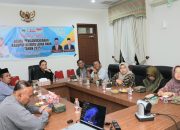 Wakil Bupati Tapsel, Jafar Syahbuddin Ritonga, bersama jajaran saat mengikuti pengumuman penghargaan KLA 2025 secara daring dari Kementerian PPPA RI