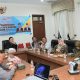 Wakil Bupati Tapsel, Jafar Syahbuddin Ritonga, bersama jajaran saat mengikuti pengumuman penghargaan KLA 2025 secara daring dari Kementerian PPPA RI