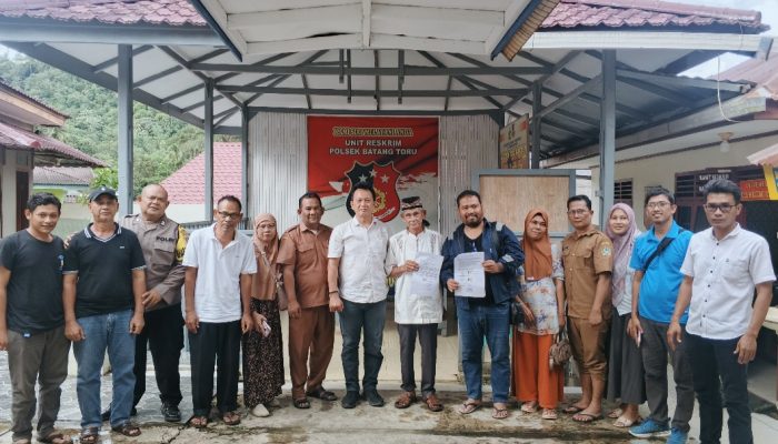 Polsek Batang Toru Sukses Memediasi Damai Kasus Warisan Puluhan Tahun