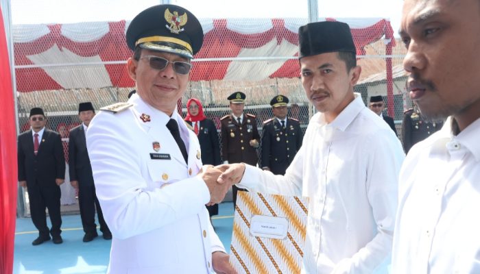 Terima Remisi HUT RI ke-80, 2 WBP Rutan Sipirok Dinyatakan Bebas