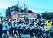 Tim PSBT Pasar Sipirok berhasil pulang meraih juara dalam Turnamen Sepakbola Padang Bujur Cup 2025