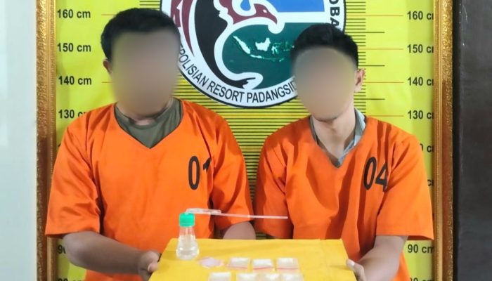 Gerebek Rumah di Sidimpuan, Polisi Tangkap Dua Pria dan 5,08 Gram Sabu