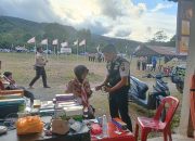 Tim Dokkes tampak siaga dalam memberikan pelayanan kesehatan kepada peserta Upacara penutupan Perkemahan Bhakti Saka Bhayangkara Polres Tapsel