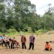 Polsek Batang Toru Tanam Jagung 1 Hektare di Desa Gapuk Tua
