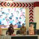 Wabup Tapsel, Jafar Syahbuddin Ritonga, bersama Ketua DWP Sumut Ny Dita Togap Simangunsong, Penasehat DWP Tapsel Ny Zakia Syahbudin Ritonga, Sekretaris Daerah Tapsel Sofyan Adil, Ketua DWP Tapsel Ny Ira Sofyan Adil, di sela sosialisasi AD/ART DWP di Aula Sarasi, Lantai III, Kantor Bupati Tapsel, Kecamatan Sipirok