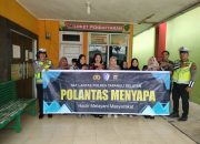 ‘Polantas Menyapa’ Polres Tapsel Ajak Pegawai Puskesmas Tertib Lalu Lintas