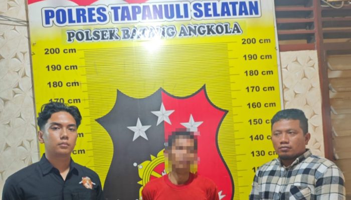 Diduga Curi Hasil Kebun dan Ancam Pemilik, Pemuda di Sayur Matinggi Diamankan