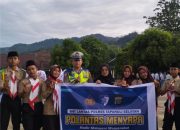 ‘Polantas Menyapa’ di Batang Toru, Perkuat Edukasi Tertib Lalu Lintas