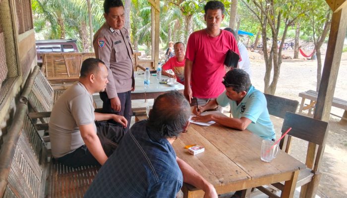 Sigap! Polsek Padang Bolak Redam Konflik Pelemparan Truk Tangki di Sibatangkayu