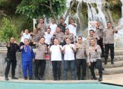 Dukung Pariwisata Tapsel, Kapolda Sumut Ajak Masyarakat Lestarikan dan Jaga Kebersihan Aek Sijorni