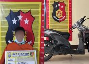 Pantang Lihat Kunci Tergeletak, Pria di Sidimpuan Nekad Gondol Motor Orang