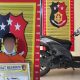 PHC, seorang pria warga Jalan Stn Moh Arif, Gang Raya, usai ditangkap Tim Resmob Sat Reskrim Polres Padangsidimpuan atas dugaan tindak pidana Curanmor