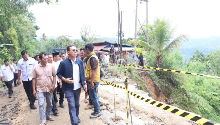 Puluhan Tahun Tak Tuntas, Jalan di Area Batu Jomba Kembali Longsor! Bupati Tapsel Desak Solusi Permanen