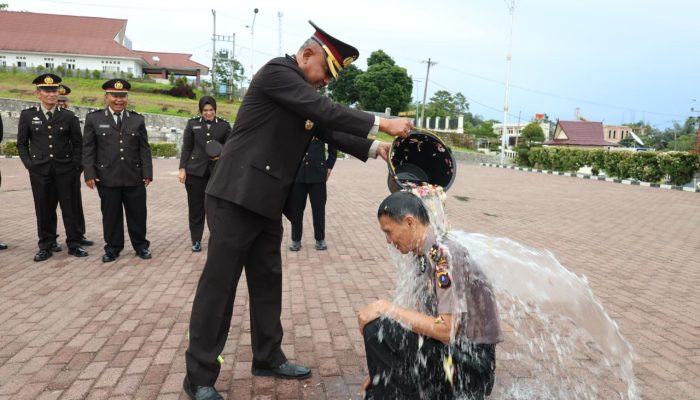 Plt Kasiwas Naik Pangkat Jadi Kompol, Kapolres Tapsel Beri Apresiasi