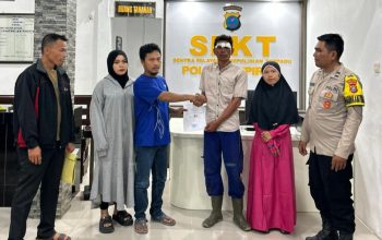 Kedua belah pihak yang sebelumnya sempat terlibat perkelahian akhirnya berdamai usai dimediasi Polsek Sipirok