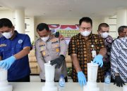 2,8 Kg Lebih Sabu Dimusnahkan Polres Tapsel, AKBP Yon Edi: Momentum Memutus Mata Rantai Narkoba