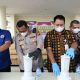 Kapolres Tapsel, AKBP Yon Edi Winara, bersama jajaran Forkopimda memusnahkan barang bukti narkotika jenis sabu seberat 2.815,88 gram atau 2,8 Kg lebih dengan cara diblender