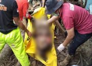 Tim Relawan DPC Partai Gerindra Tapsel di bawah komando, Abdul Basith Dalimunthe, dibantu personel Sat Brimob dan masyarakat, kembali berhasil mengevakuasi satu lagi jenazah korban banjir bandang dan longsor di Desa Garoga, Kecamatan Batang Toru