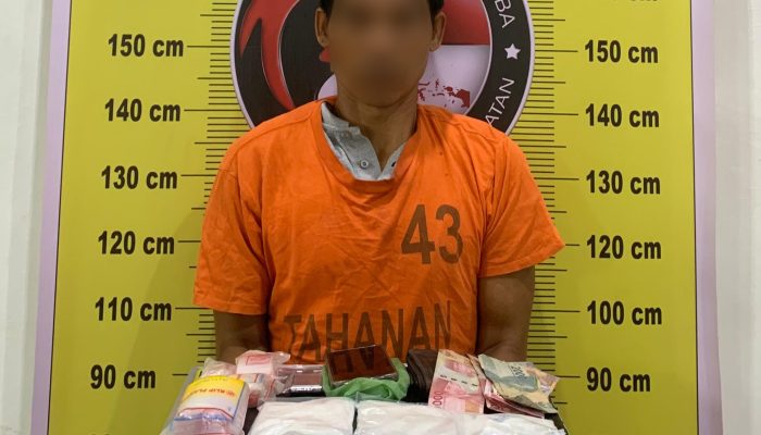 Baru Panjar Sabu ¼ Kg 20 Juta, Pengedar di Paluta Dibekuk Polres Tapsel