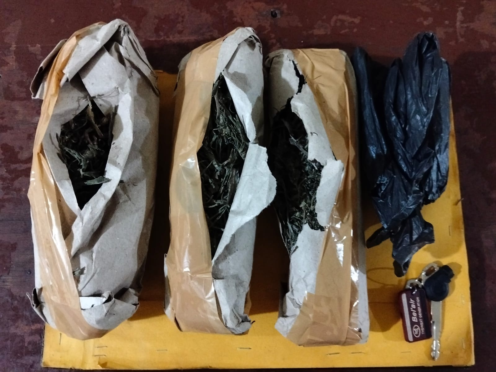 Berikut barang bukti narkotika jenis ganja seberat 300 Gram yang berhasil disita Tim Opsnal Sat Resnarkoba Polres Padangsidimpuan dari seorang residivis berinisial, AHP