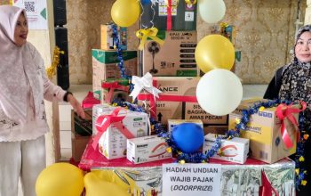 Berikut berbagai hadiah gebyar patuh pajak di Kantor UPTD PPD Padangsidimpuan di Pijorkoling