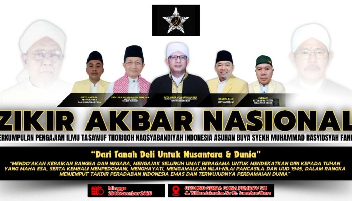 ZAN PPITTNI 2025 Siap Digelar di GSG Sumut: Kebangkitan Bangsa Menuju Indonesia Emas