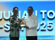 Bupati Tapsel, Gus Irawan Pasaribu, menghadiri penjurian final I-SIM 2025 di Gedung Graha Surveyor Indonesia di Jakarta