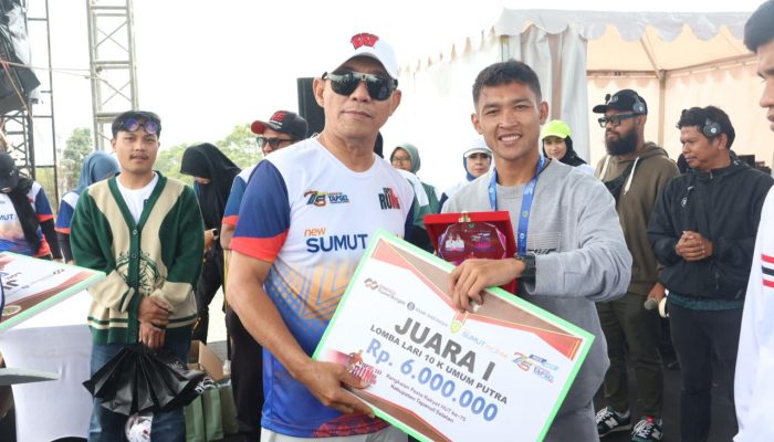 Semarak HUT Tapsel ke-75, Lebih dari 5.000 Pelari Meriahkan Fun Run 5K dan 10K