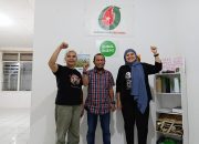 (Dari kanan ke kiri) Ketua Umum SHI Ade Indriani Zuchri, Ketua DPW SHI Sumatera Utara Hendra Hasibuan, dan MPA SHI Muchlis Ismail