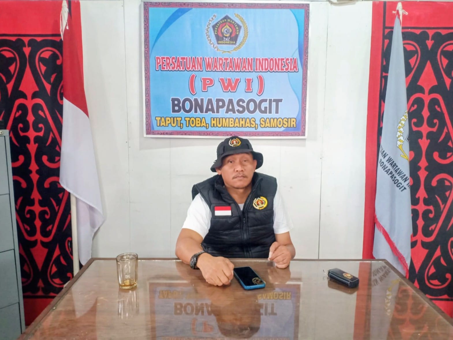 Ketua Panitia UKW PWI Bonapasogit, Alfonso Situmorang
