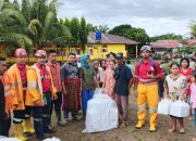 PTAR menyalurkan bantuan logistik ke para korban banjir dan longsor