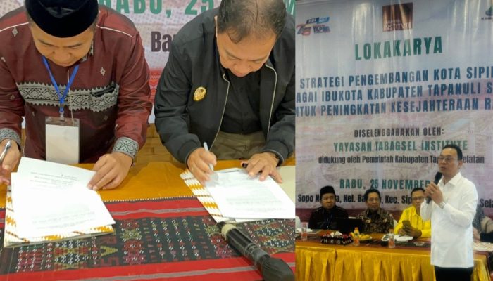 Sipirok menuju Kota Modern: Lokakarya Tabagsel Institvte Hadirkan Konsep ‘The Sustainable Center’