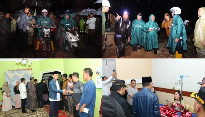 Bupati Tapsel Terobos Hujan Deras Naik Trail Pantau Bencana: Utamakan Penyaluran Logistik
