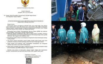 Surat edaran Bupati Tapsel, Gus Irawan Pasaribu, yang meliburkan sekolah mulai dari tingkat PAUD hingga SMP akibat bencana alam yang melanda daerah tersebut