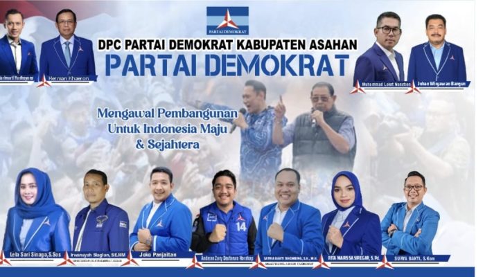 Peduli Bencana, Demokrat Asahan Himpun Bantuan Lewat Dua Posko