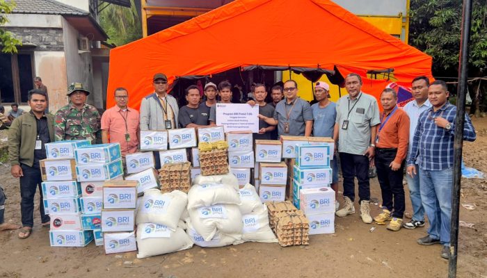 BRI Peduli Salurkan Bantuan untuk Korban Banjir dan Longsor di Batang Toru