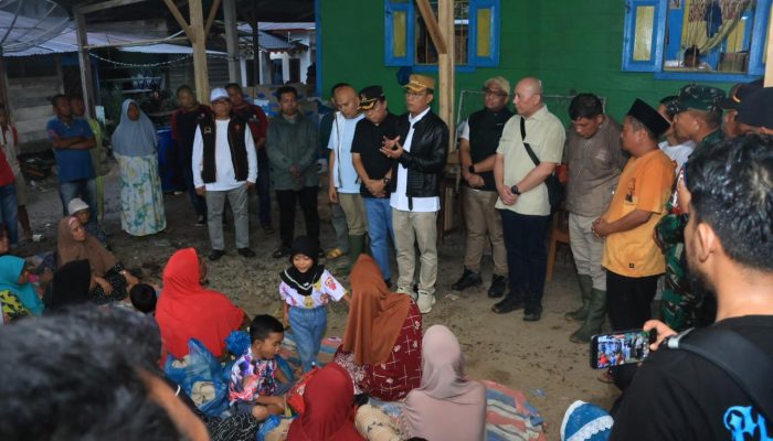 Tinjau Tolang Jae, Bupati Tapsel Sebut Masa Tanggap Darurat Diperpanjang