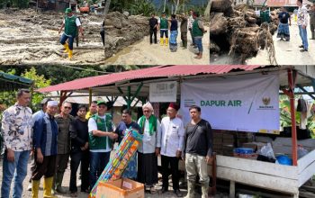Ketua Baznas Tapsel, Jon Sujani Pasaribu, dan jajaran bekerja sama dengan Baznas RI terus menunjukkan komitmen dalam menghadirkan kepedulian bagi masyarakat terdampak bencana dengan menyalurkan bantuan ke Desa Tolang Julu, Kecamatan Sayur Matinggi.