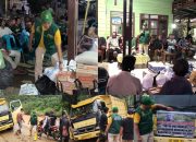 Ketua Baznas Tapsel, Jon Sujani Pasaribu, terlihat hadir dan turun langsung menyalurkan bantuan terhadap para korban terdampak bencana alam di wilayah itu